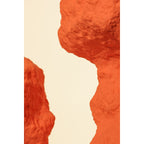 Art de la Table Vase en céramique w. look rock, en orange tendance CHU32OR Zistyhome art de la table