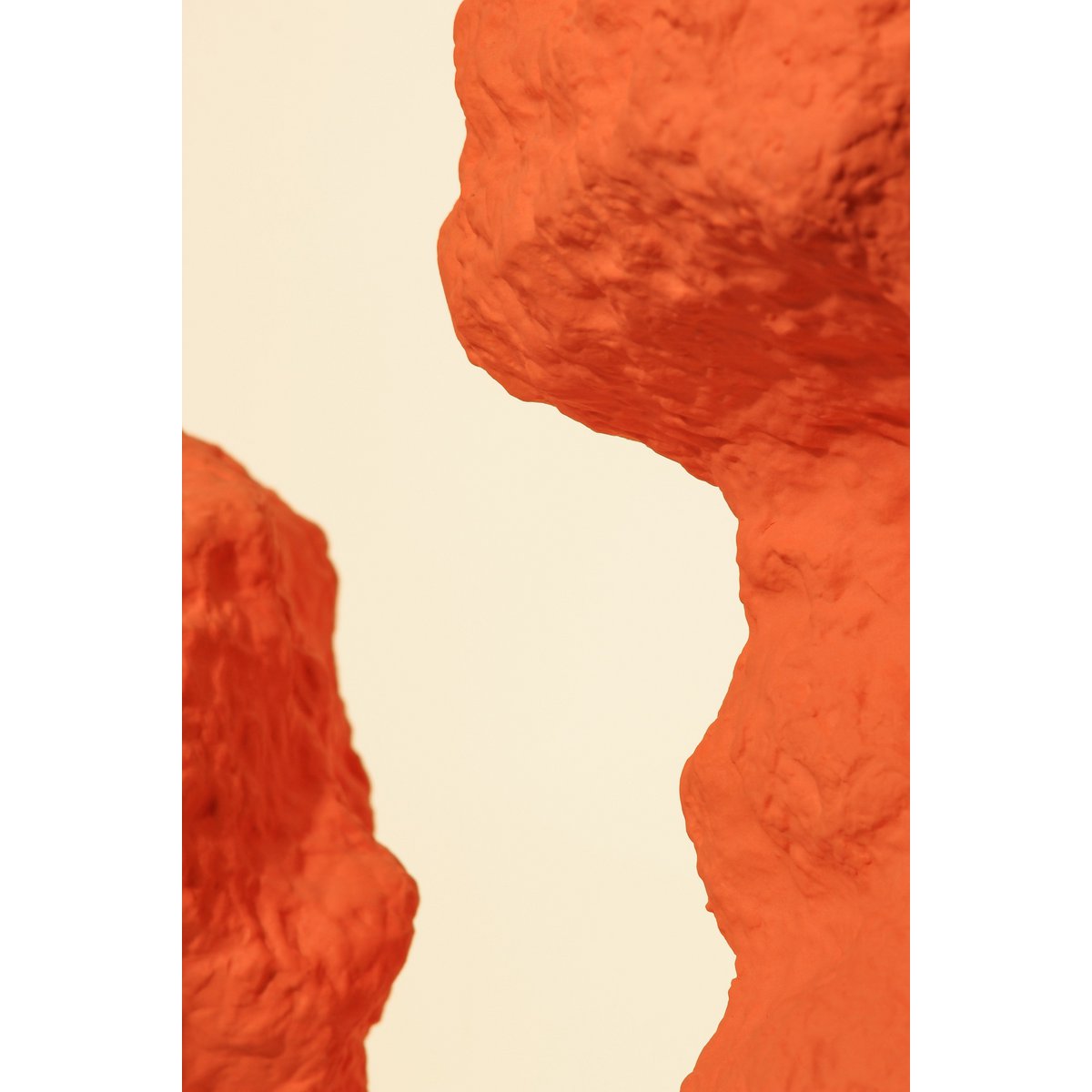 Art de la Table Vase en céramique w. look rock, en orange tendance CHU32OR Zistyhome art de la table