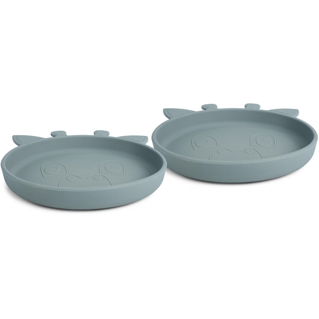 Akila assiette en silicone 2-pack Girafe