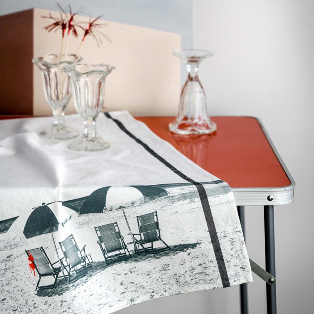 Torchon Dolce Vita Blanc 50 x 70