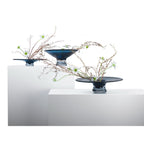 Art de la Table vase ou bol conique rond, couleur bleu encre foncé : ALAIN Zistyhome art de la table