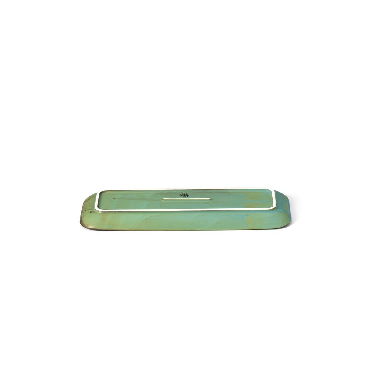 Assiette Rectangulaire La Lagune - M