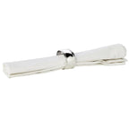 6 Fil de bague de serviette réglée, Noble Silver-plaqué, hébergé, longueur 6 cm EDZARD-SHOP.com