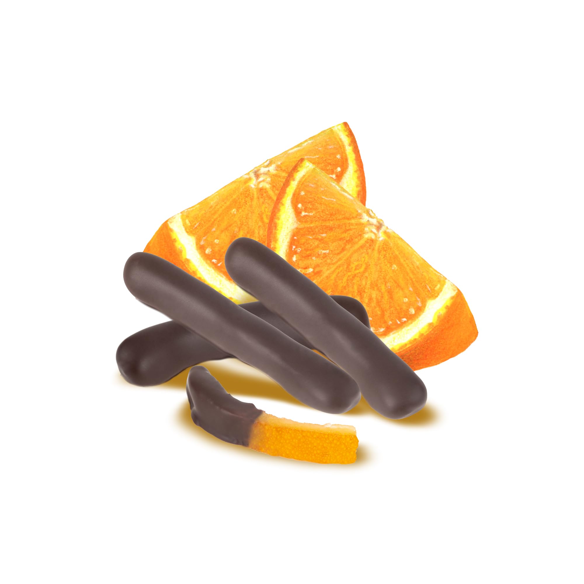 CHEVALIERS D'ARGOUGES Maîtres Chocolatiers Français - Orangettes enrobées chocolat noir 70% - Étui Dégustation 160g