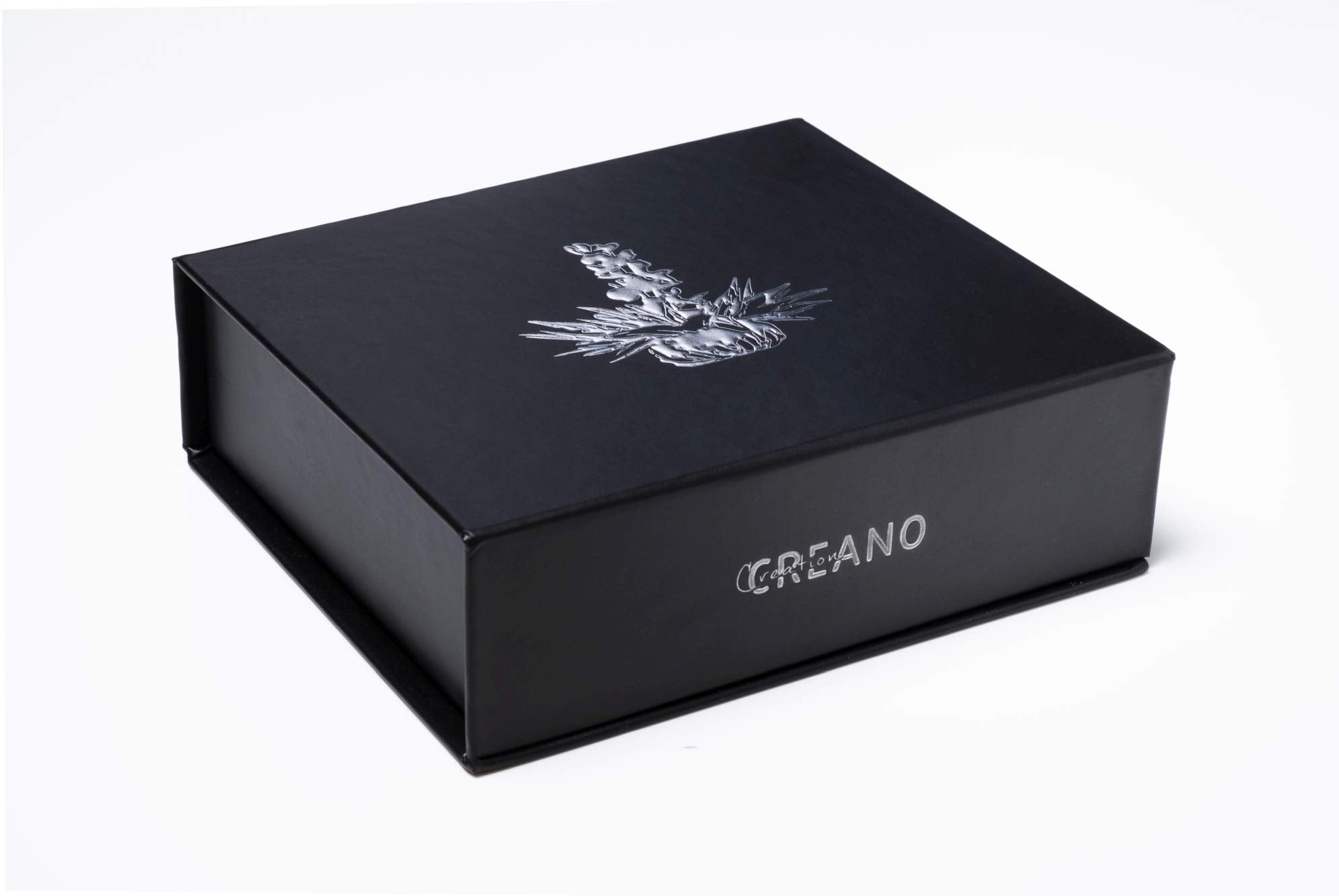 Creano Coffret Cadeau avec Fleurs de Thé dans Une Boîte Magnétique - Thé Blanc, Noir, Vert - 6 Fleurs de Thé avec 6 Sortes différentes