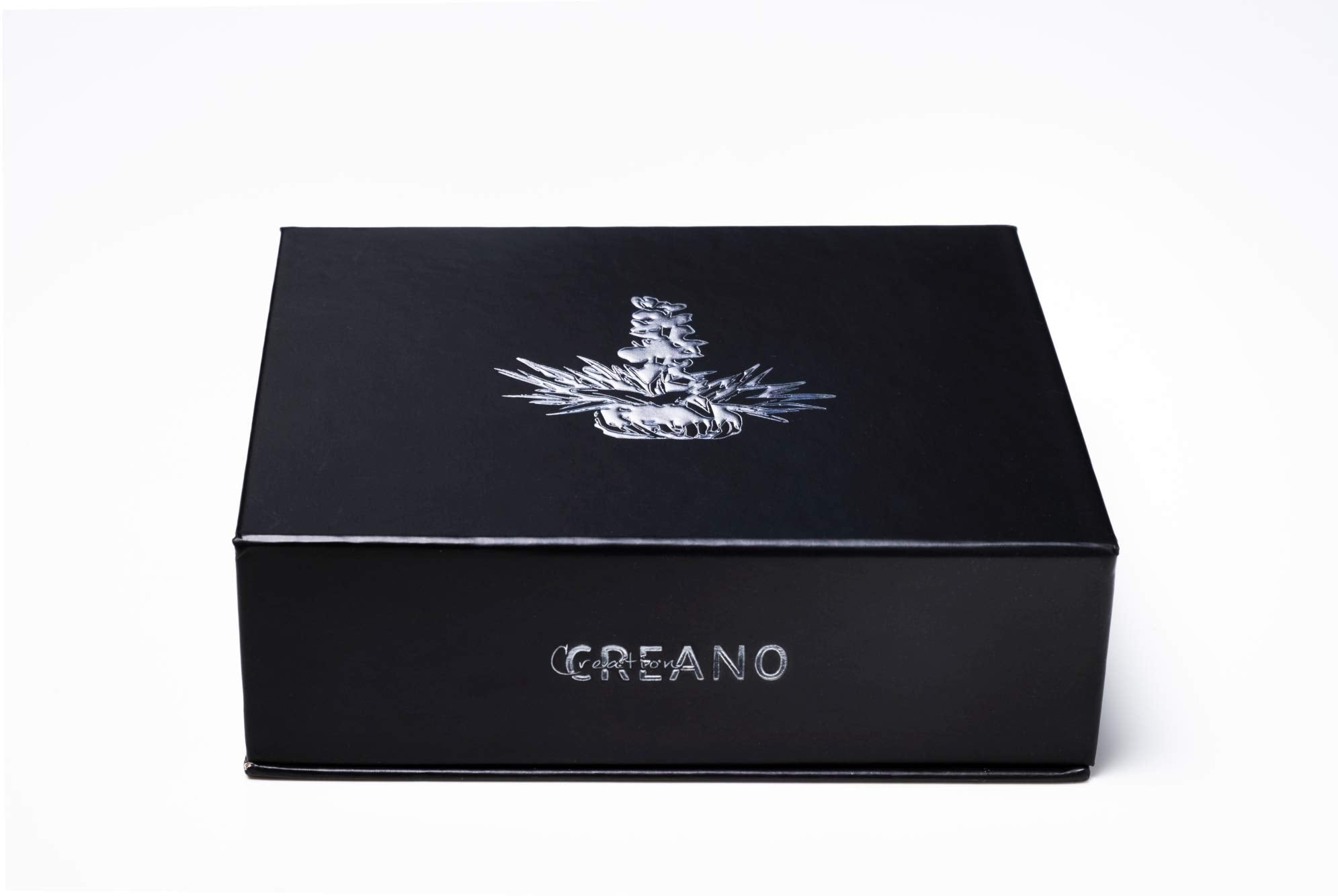 Creano Coffret Cadeau avec Fleurs de Thé dans Une Boîte Magnétique - Thé Blanc, Noir, Vert - 6 Fleurs de Thé avec 6 Sortes différentes