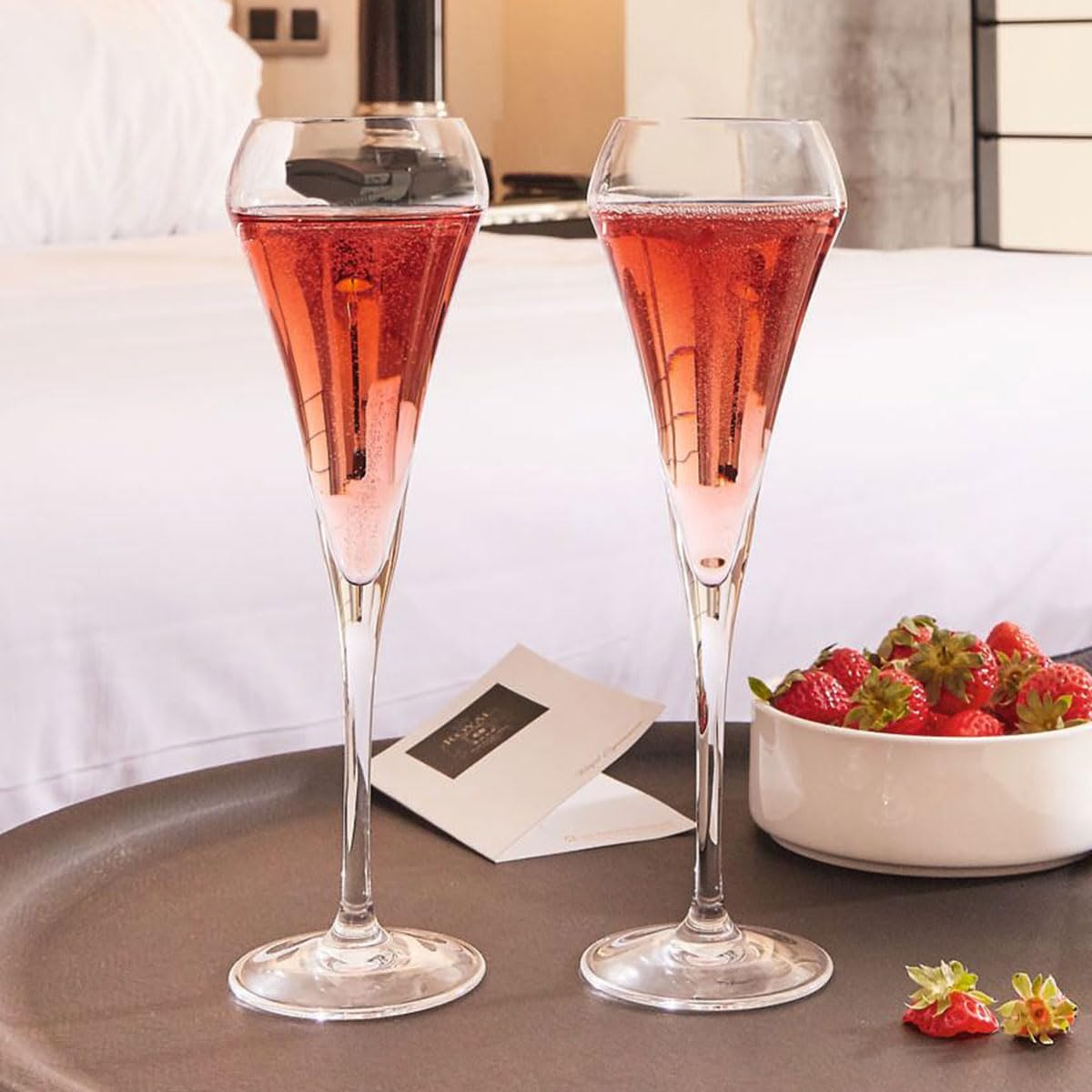 Chef & Sommelier Cristal 6 Flûtes à champagne 20 cl - Collection Open Up, White