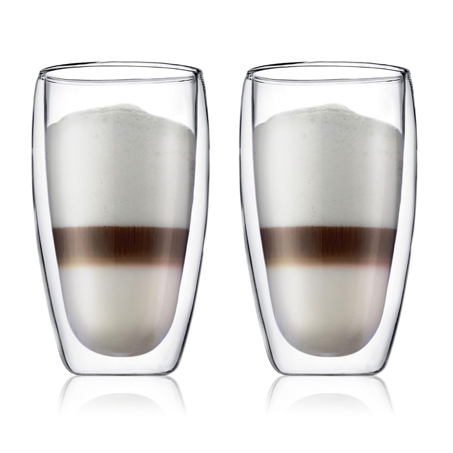 Bodum - 4559-10 - Pavina - Set de 2 Verres Double Paroi - 35 Cl - Transparent - 2 Unité