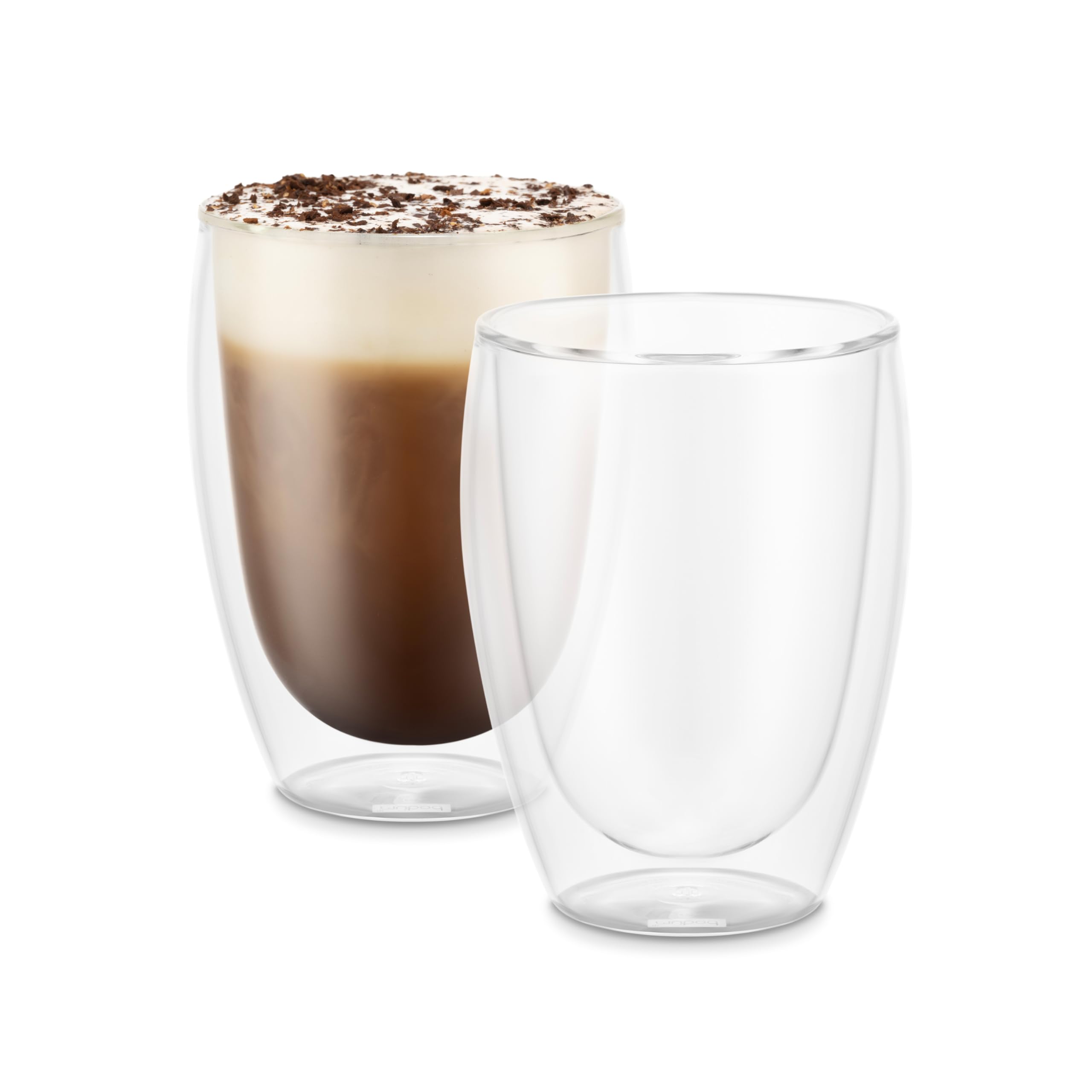 Bodum - 4559-10 - Pavina - Set de 2 Verres Double Paroi - 35 Cl - Transparent - 2 Unité