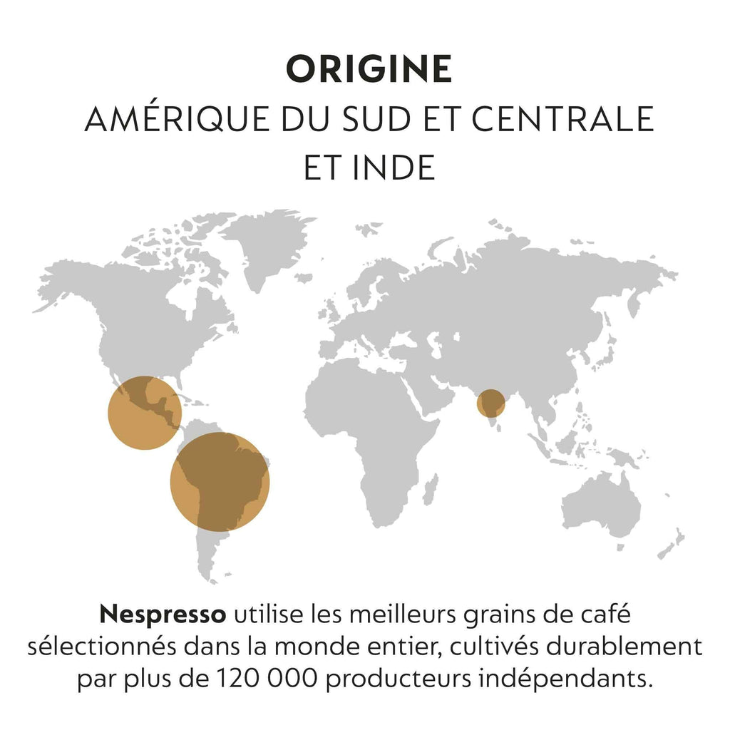 Nespresso Original - Bundle Ispirazione Italiana 50 Capsules de café - 10x Venezia, 10x Ristretto, 10x Arpeggio, 10x Roma, 10x Livanto