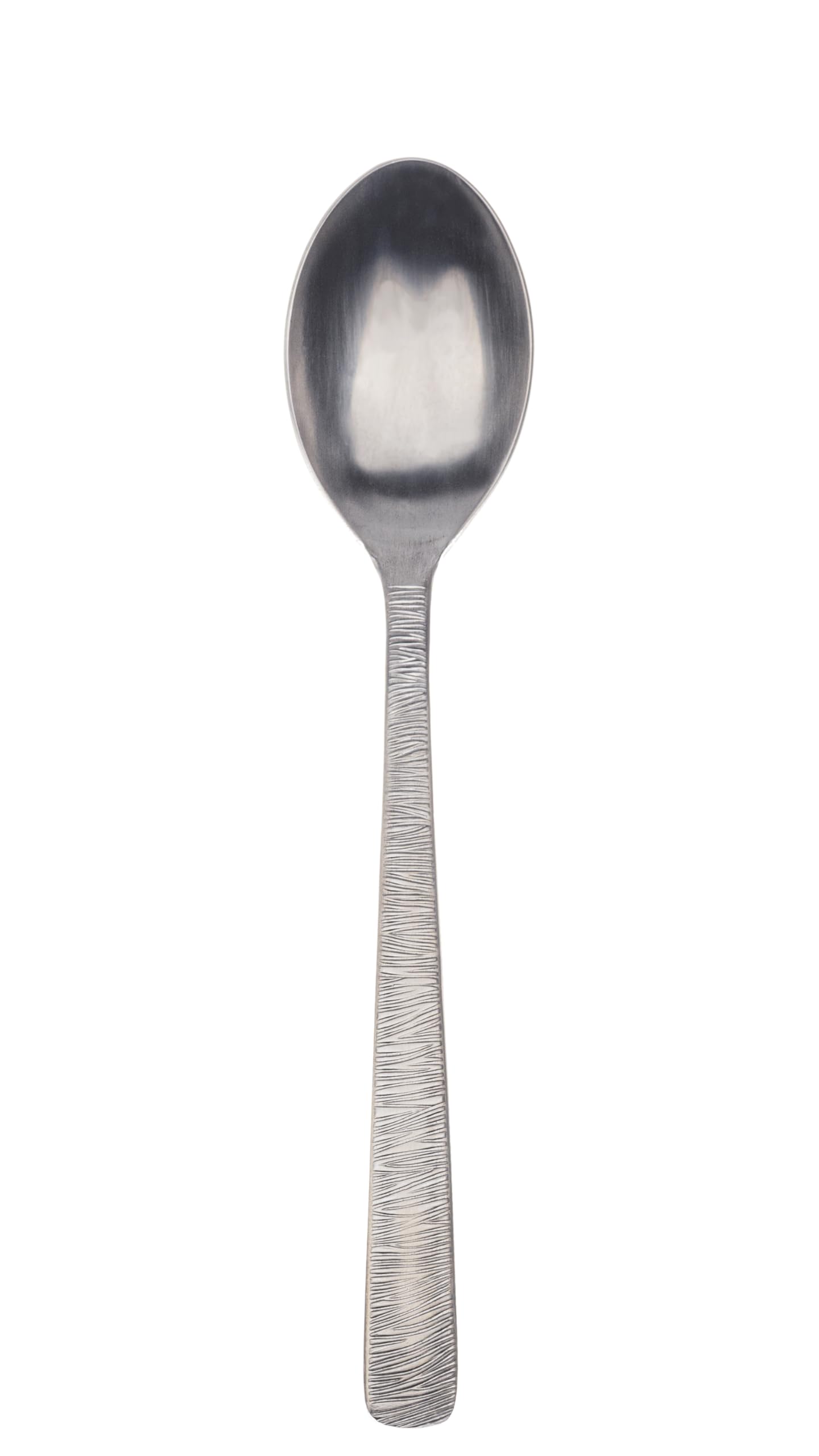 BERGNER Lyon - Ensemble complet 24 couverts - 6 couteaux - 6 fourchettes - 6 cuillères - 6 cuillères à thé - En acier inoxydable robuste - Finition polie mate - Facile à laver