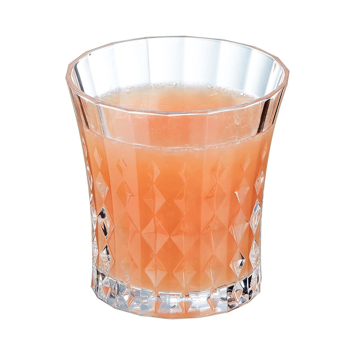Cristal d'Arques Paris - Collection Lady Diamond - 6 Verres à pied 27 cl - Brillance, Transparence et Haute Résistance - Fabriqués en France - Emballage renforcé, adapté à la vente en ligne