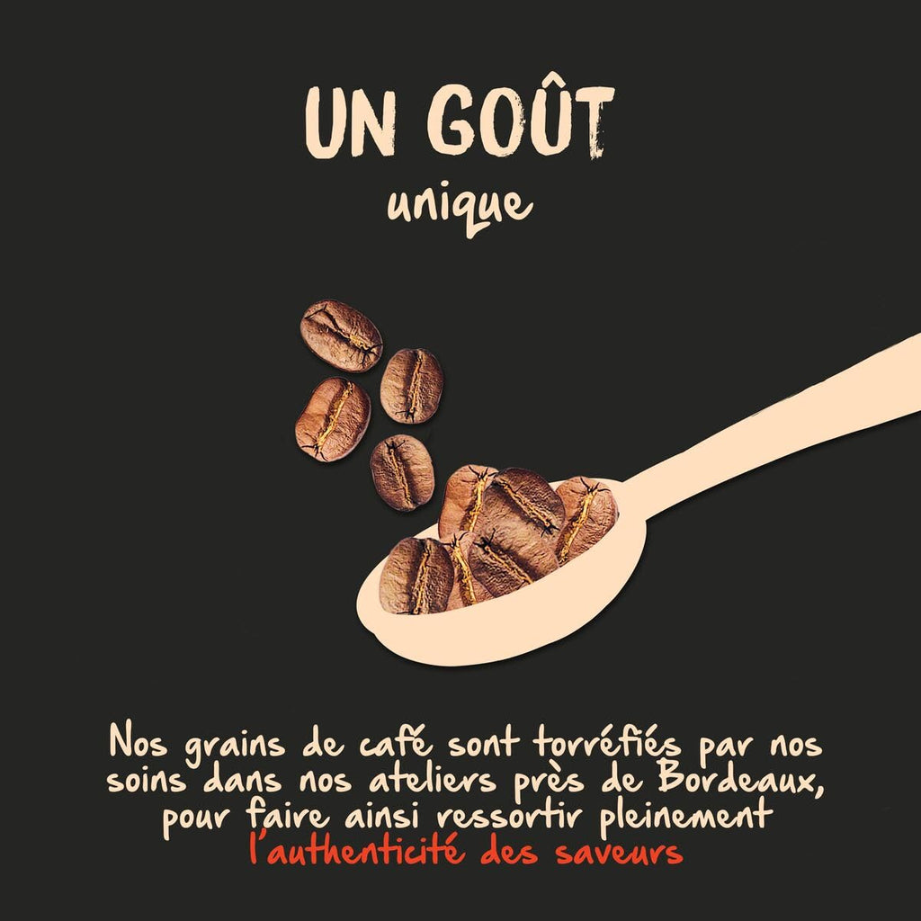 NATURELA - Café Grains Bio - Classique Arabica - 100% Arabica - Gamme Signature - Torréfaction Lente - Fabriqué en France - 1 kg