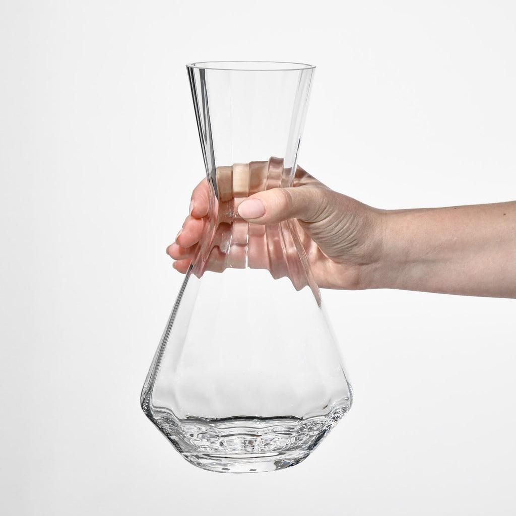 Carafe à vin KROSNO Celebration | 1200 ML | Fait main | Carafe à décanter | Parfait pour la maison, les restaurants et les fêtes | Verre sans plomb | Résistant aux rayures | Lavage des mains