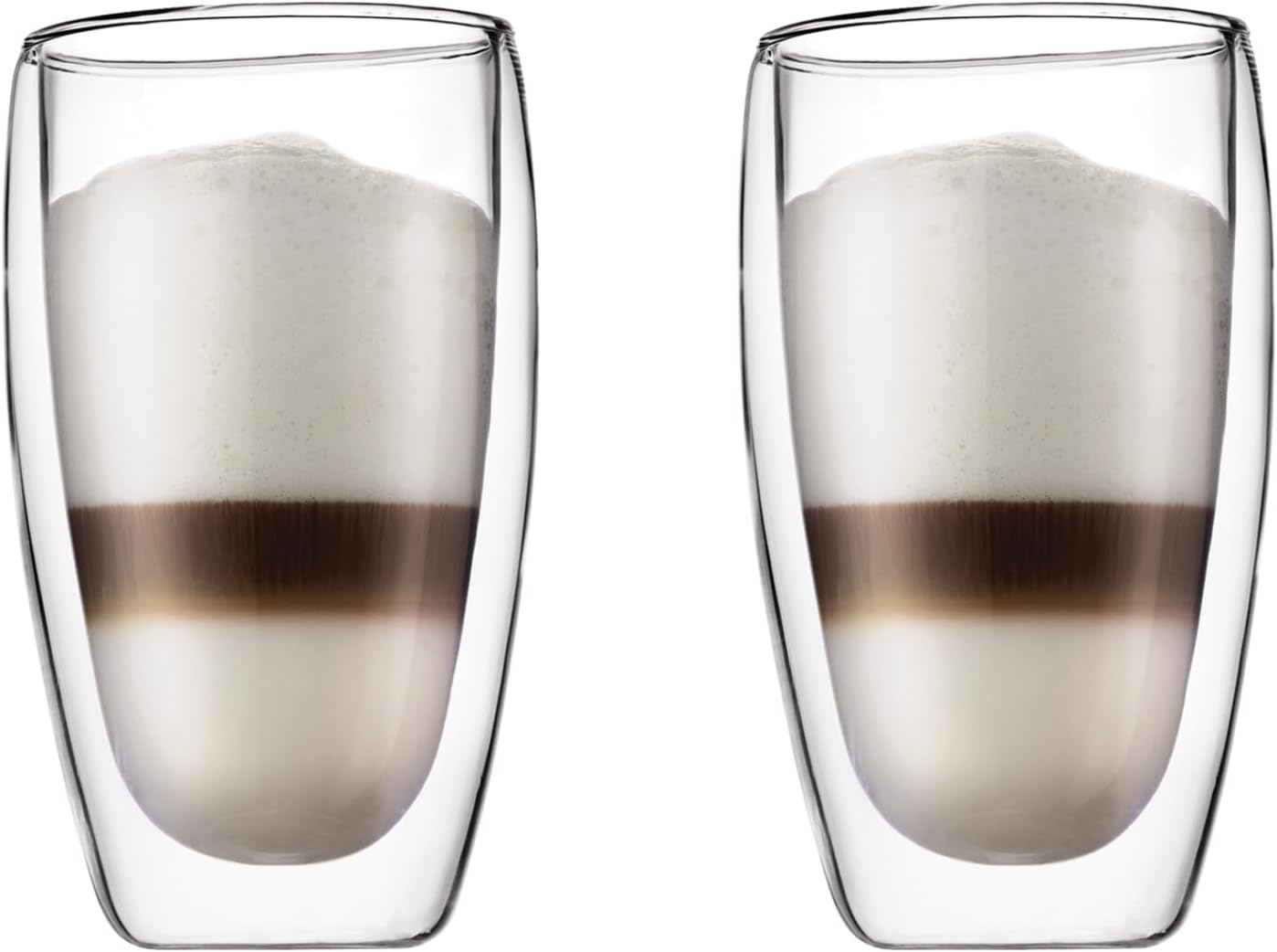 Bodum - 4557-10-12 - Pavina - Coffret de 6 Verres Double Paroi - 0.08 l, Transparent, 6 Unité