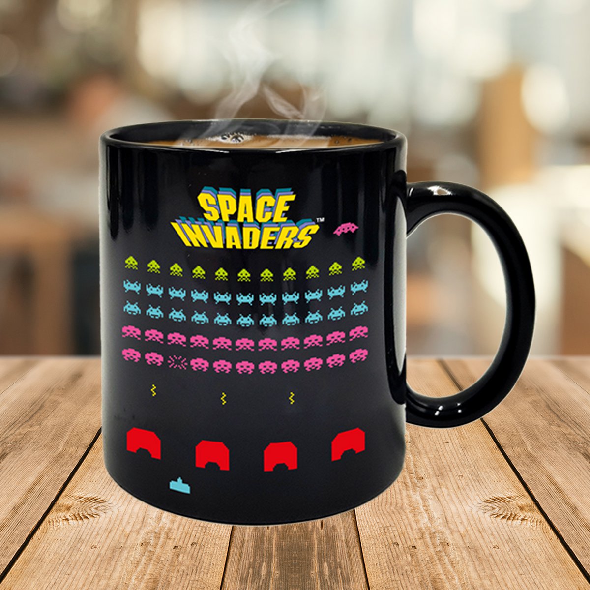 Space Invaders - Tasse "Space Invaders" - avec changement de couleur