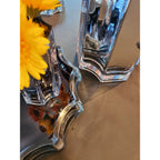 Art de la Table Vase de luxe moderne-classique, design élégant, LENOX 30 SILVER Zistyhome art de la table