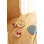 Service de table en bioplastique (PLA) Milas, paquet de 3