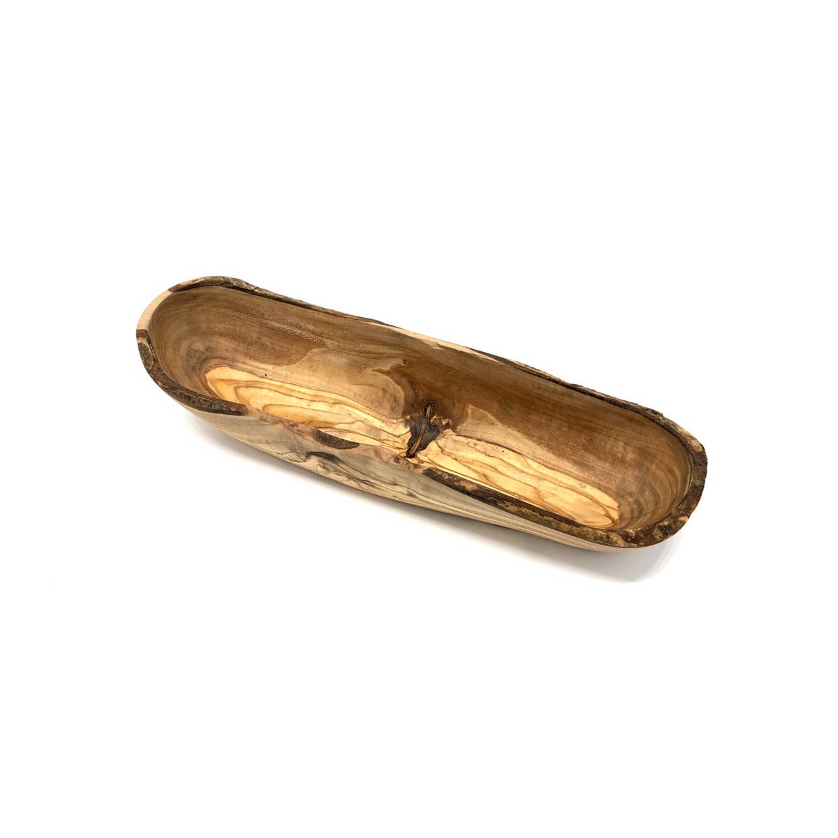 Bol à pain RUSTIC 35 – 39 cm en bois d'olivier