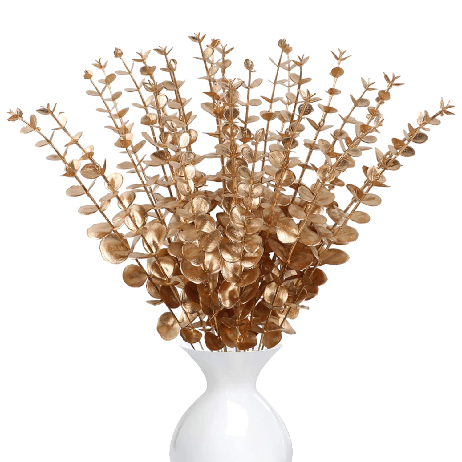30Pcs Branches D'eucalyptus Artificielle Simulation, Eucalyptus Plante Feuille Artificielle,Eucalyptus Artificiel pour la Mariage Deco Salle de Bain Chambre à Coucher Décoration