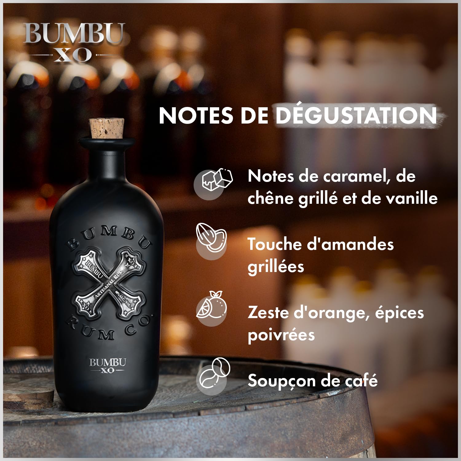 BUMBU XO Rhum - 40%, 70cl