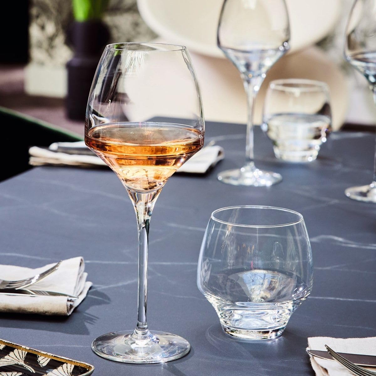 Chef & Sommelier Cristal 6 Flûtes à champagne 20 cl - Collection Open Up, White
