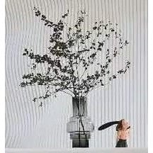 Art de la Table vase en verre épais de style rétro XXL, série: TYLER 46GR, verre de luxe épais de 9 mm Zistyhome art de la table