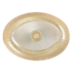 Coupelle ovale œil 22x15.5cm beige