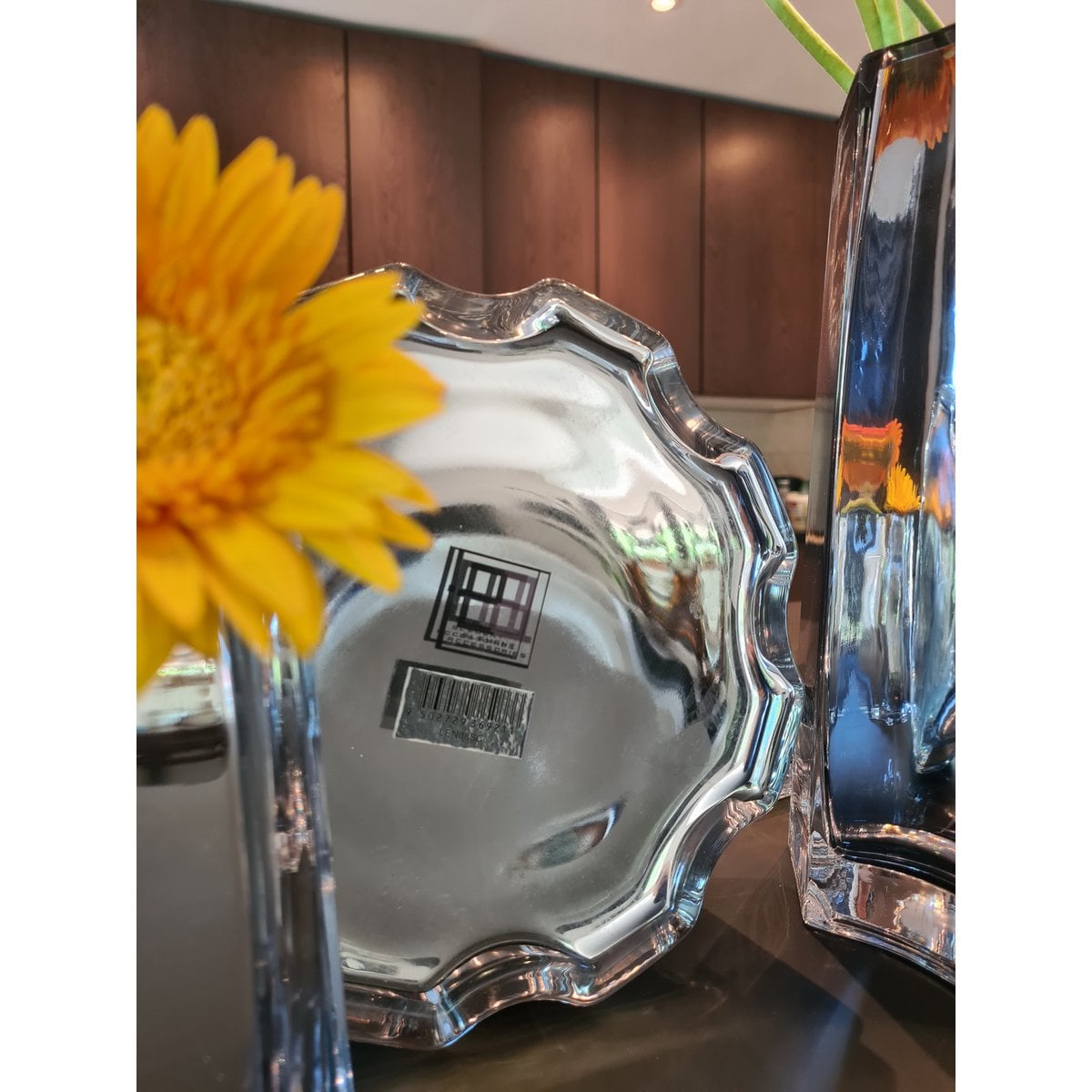 Modern-classic luxury vase, elegant design, LENOX 30 SILVER