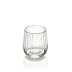 The Golden Rim Tumbler - Natural Gold