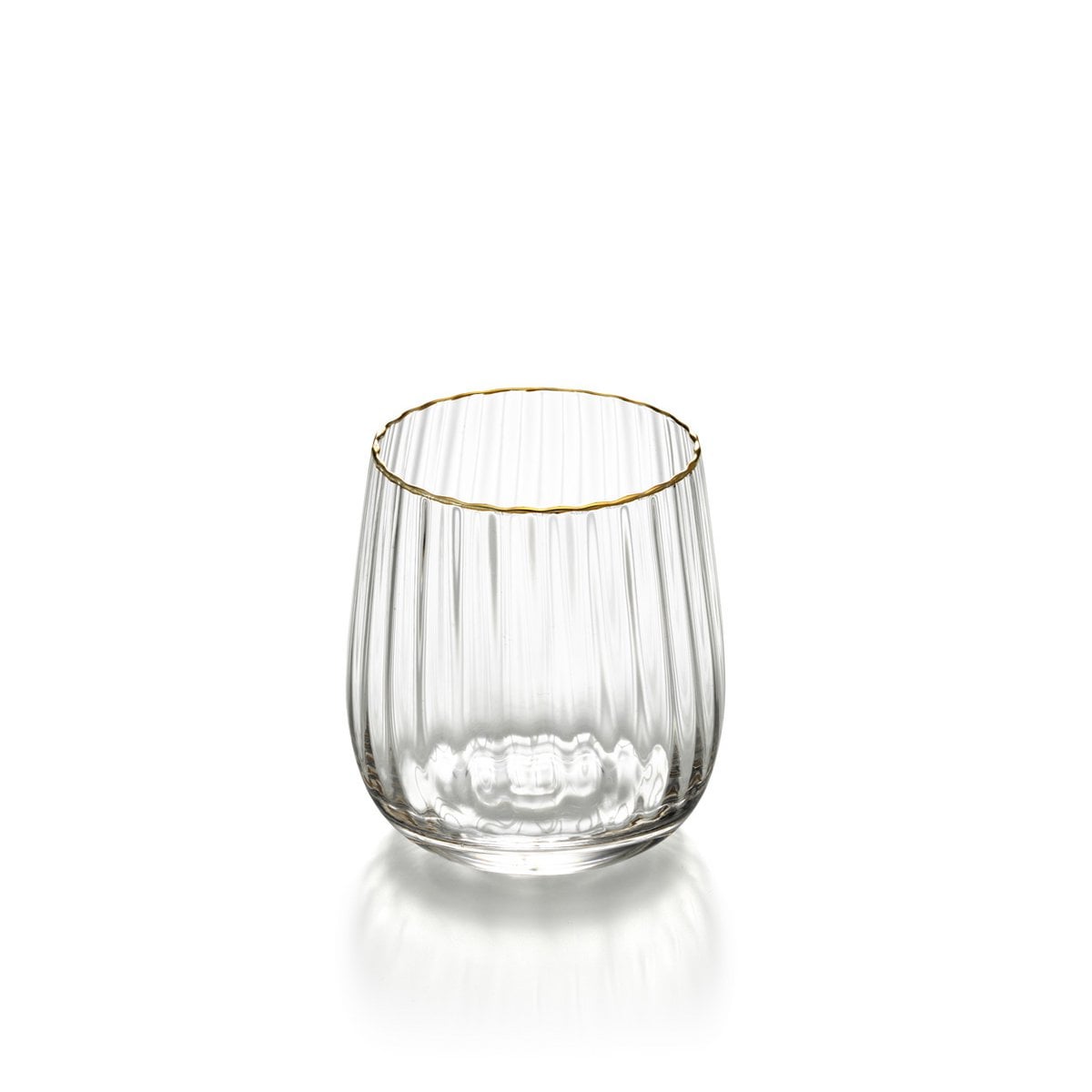 The Golden Rim Tumbler - Natural Gold