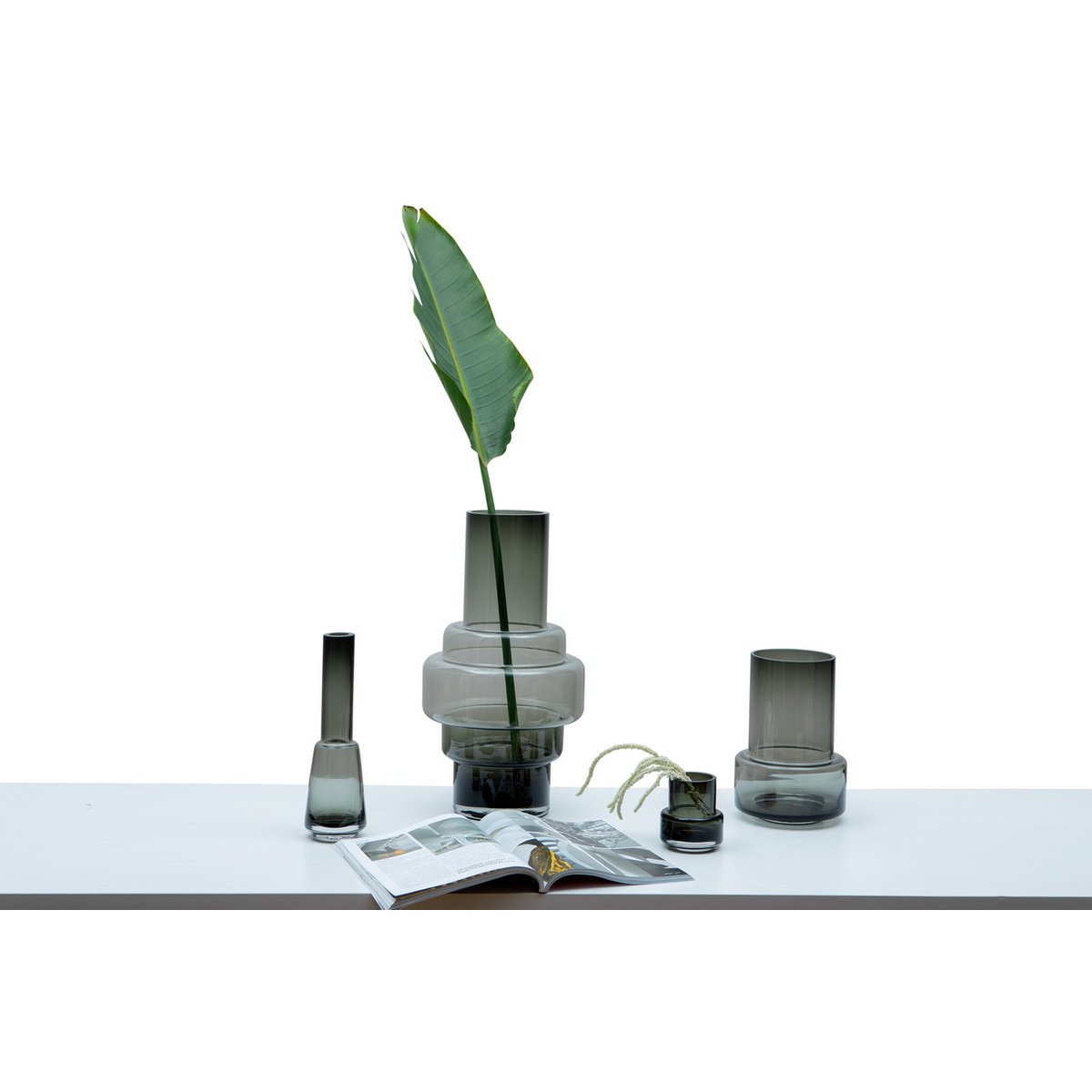 Art de la Table vase en verre épais de style rétro, série : TYLER 10GR Zistyhome art de la table