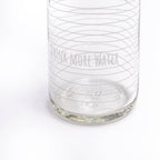 L'EAU C'EST LA VIE Bouteille en verre de 1,0 litre