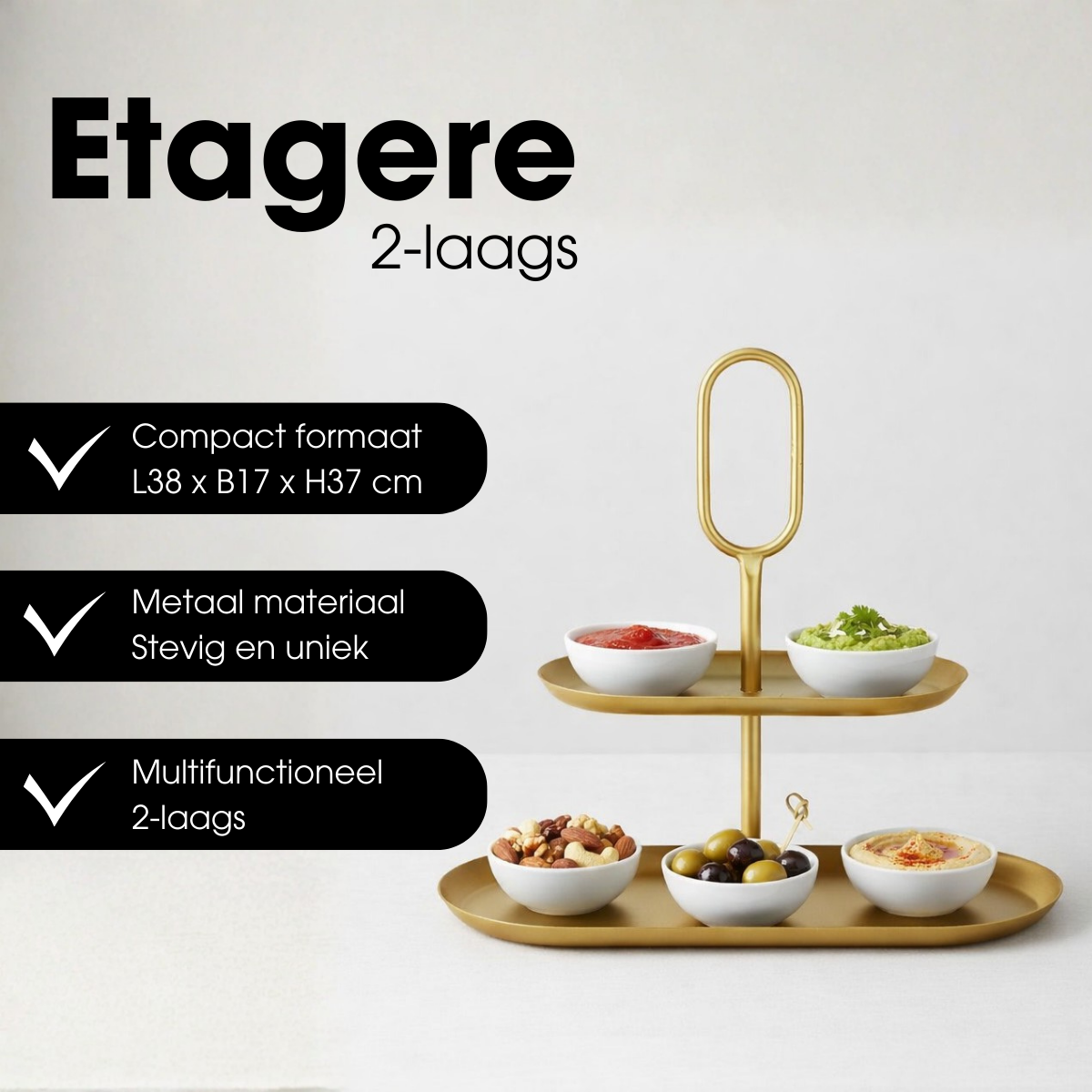 Etagère Rama Goud