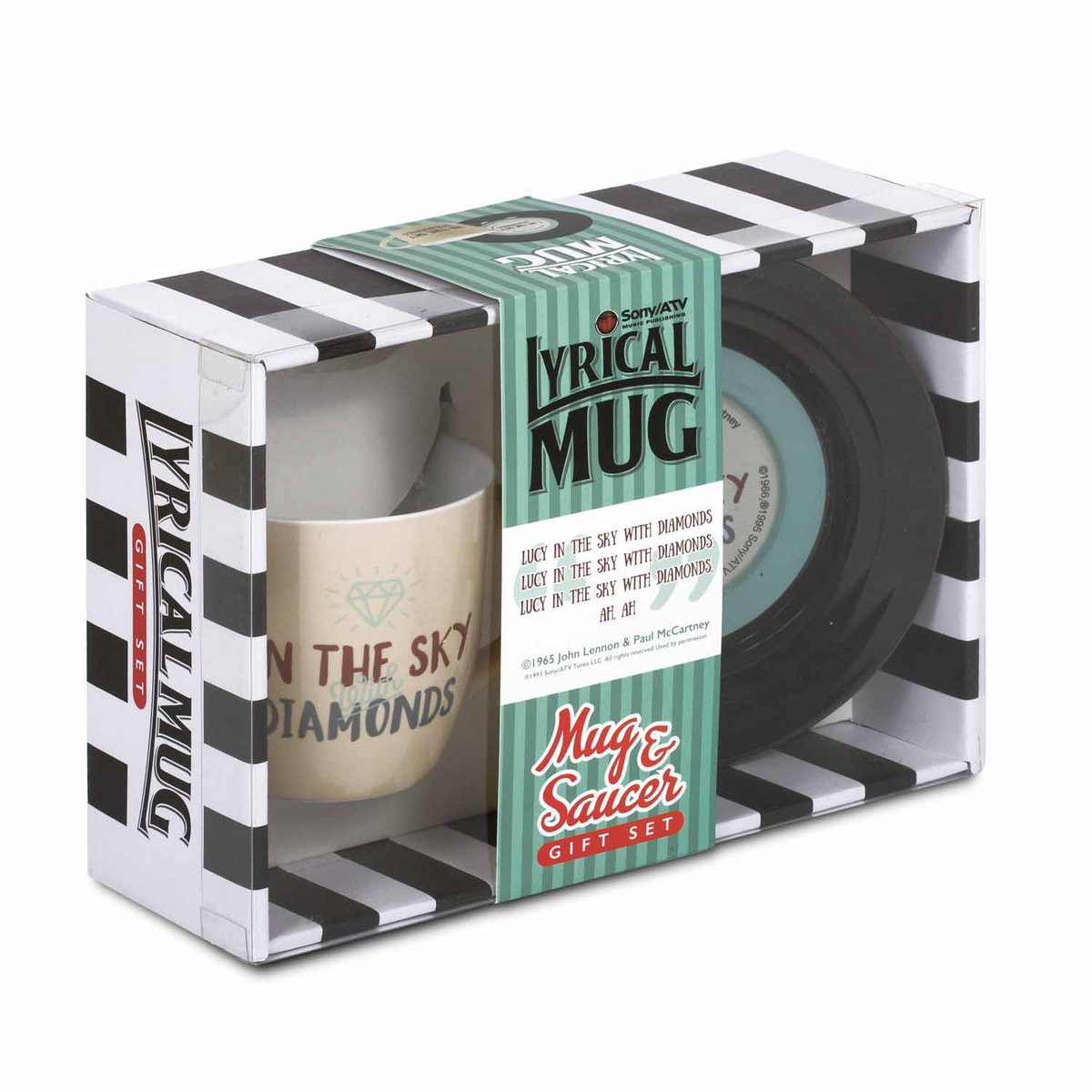 Set de mugs "Lyrical Mug" Diamants - Lennon & McCartney