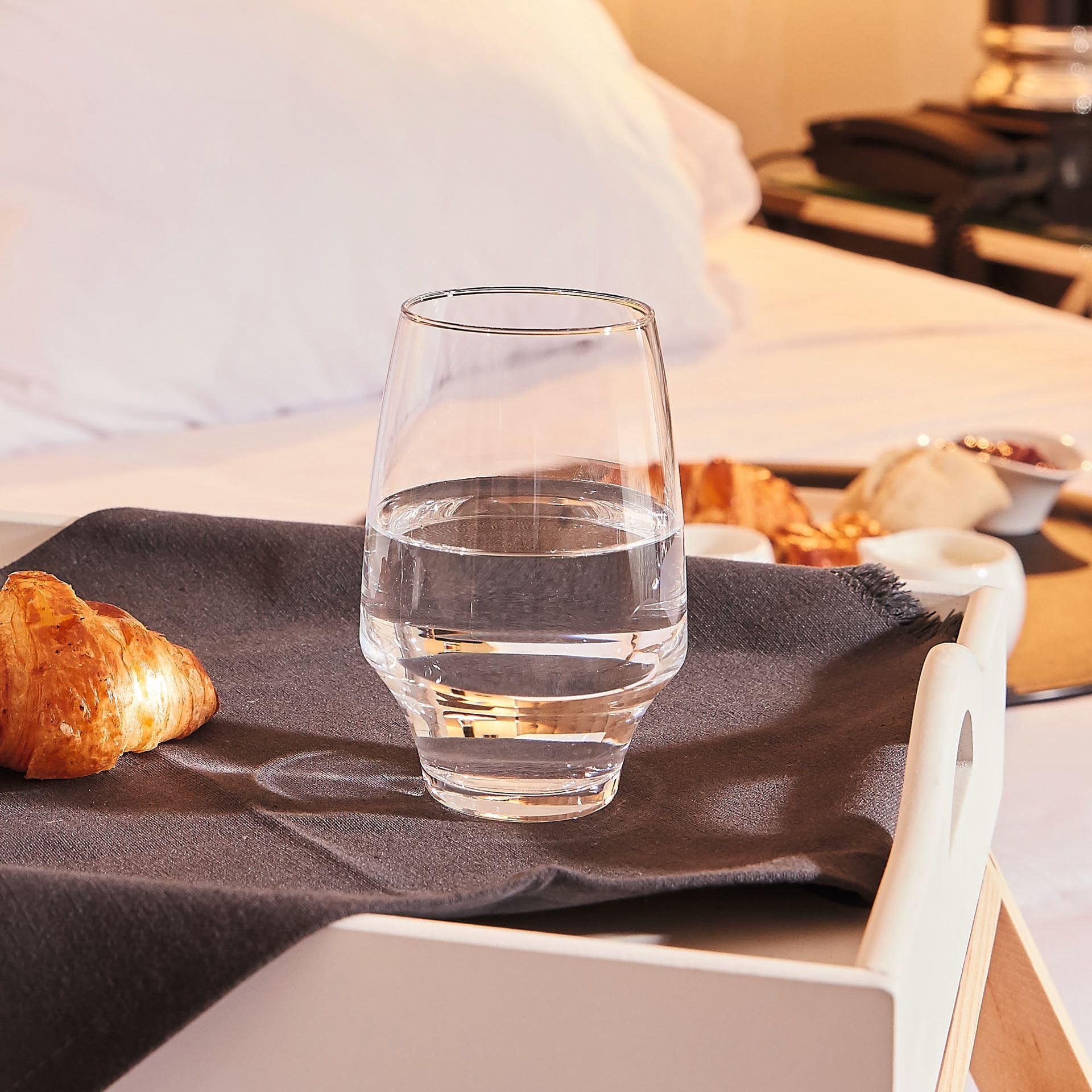 Chef & Sommelier Cristal 6 Flûtes à champagne 20 cl - Collection Open Up, White