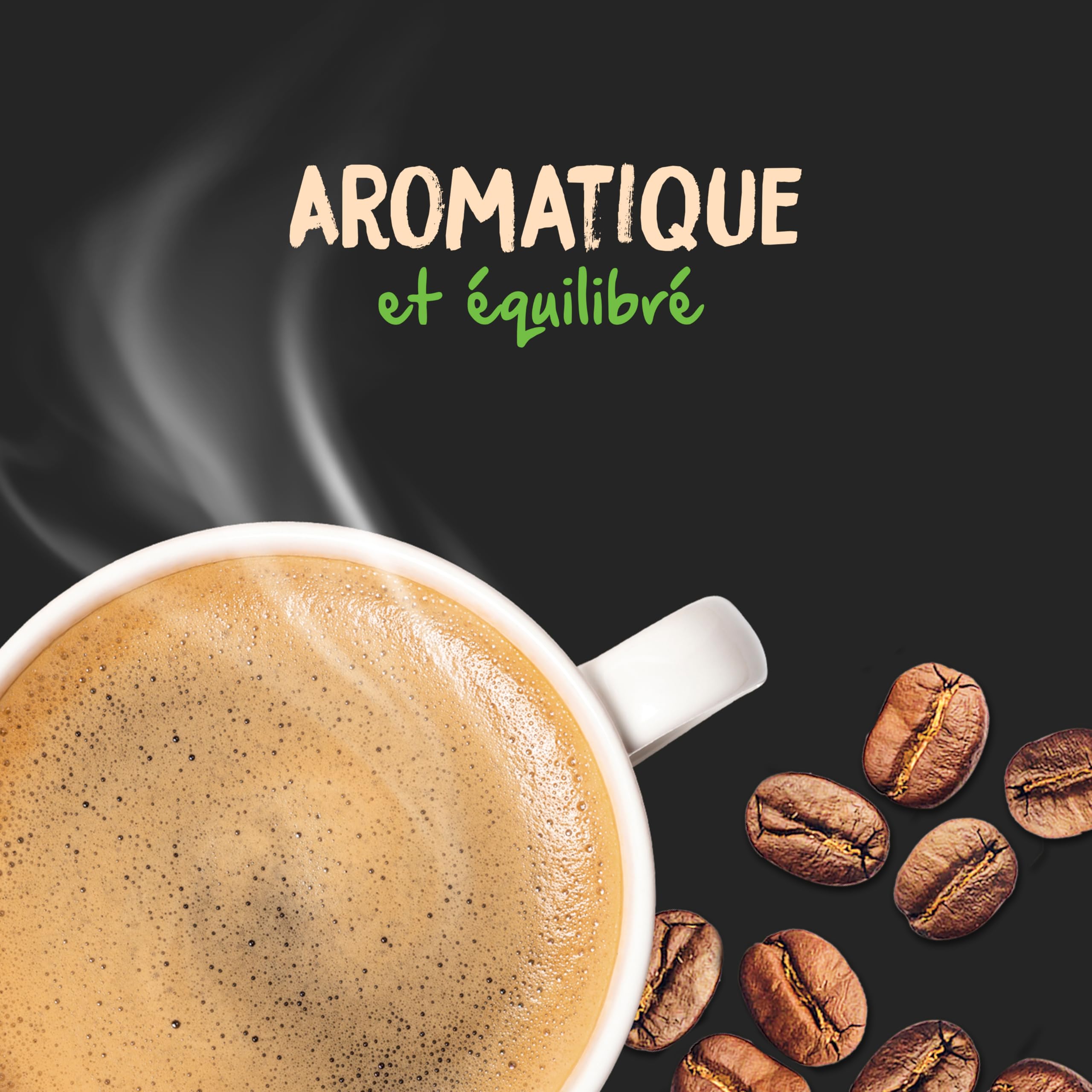 NATURELA - Café Grains Bio - Classique Arabica - 100% Arabica - Gamme Signature - Torréfaction Lente - Fabriqué en France - 1 kg