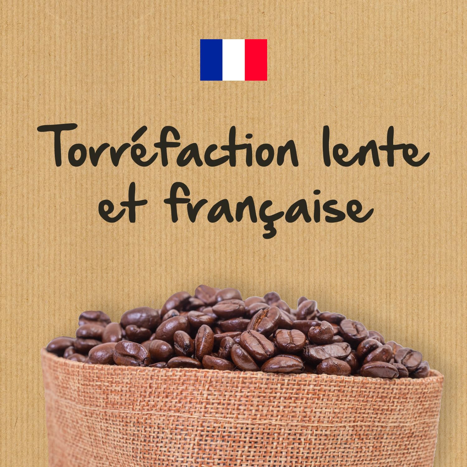 NATURELA - Café Grains Bio - Classique Arabica - 100% Arabica - Gamme Signature - Torréfaction Lente - Fabriqué en France - 1 kg