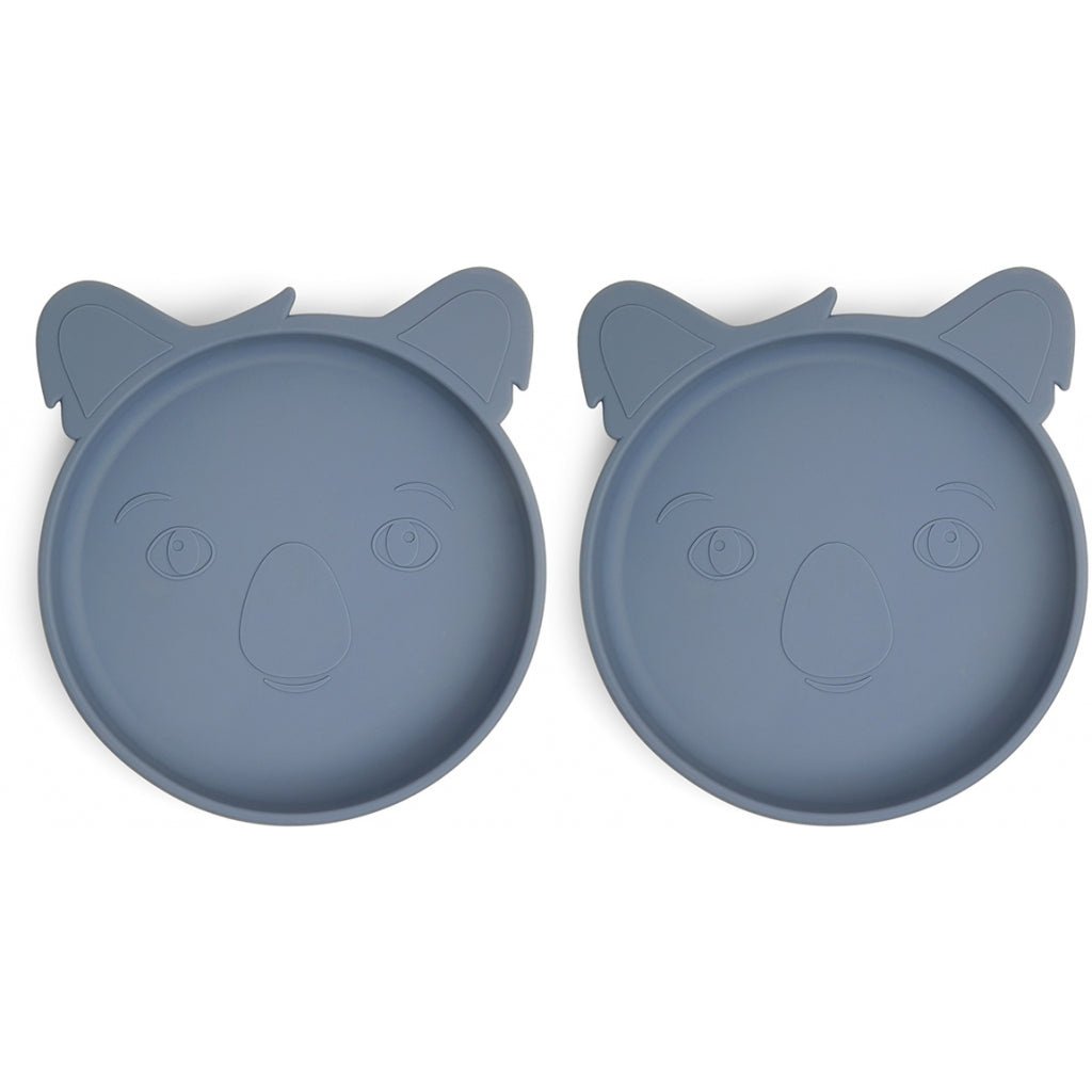 Akila assiette en silicone 2-pack Koala
