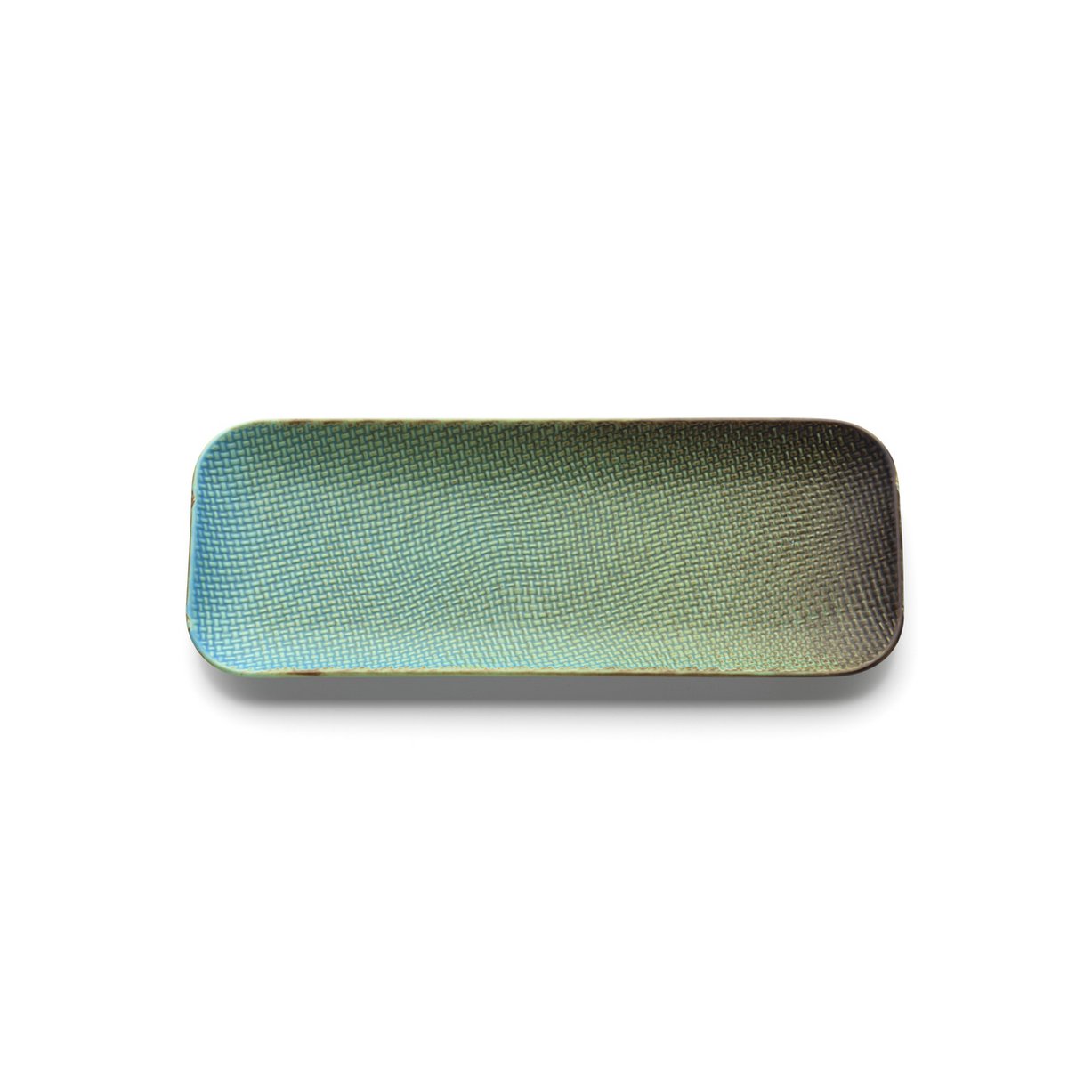 Assiette Rectangulaire La Lagune - M