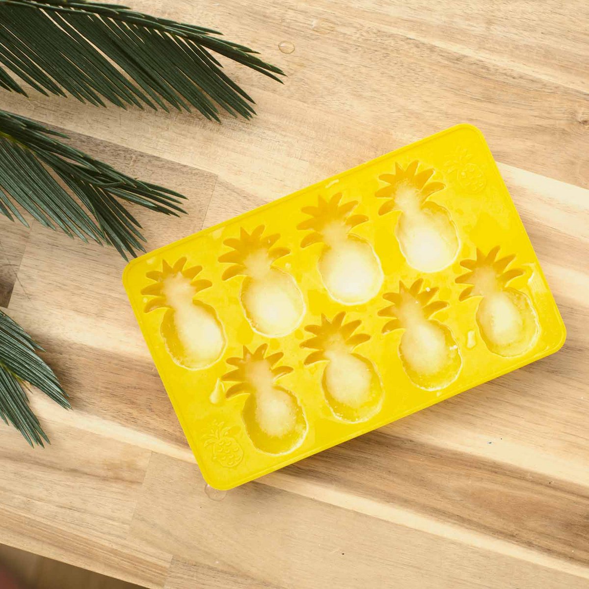 Moule silicone - glaçon ananas