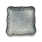 Assiette Carrée Lotus Ice - Gris Marron - XL