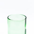 VERRE DE TRANSPORT VERT 300 ml Trinkglas 2er Set - RECYCLAGE