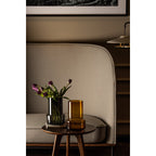 Moderne Vase im Retro-Design, dunkelgrau, TYLER12GR
