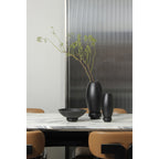 Vase en nano-ciment moderne, design innovant. RUD30BK