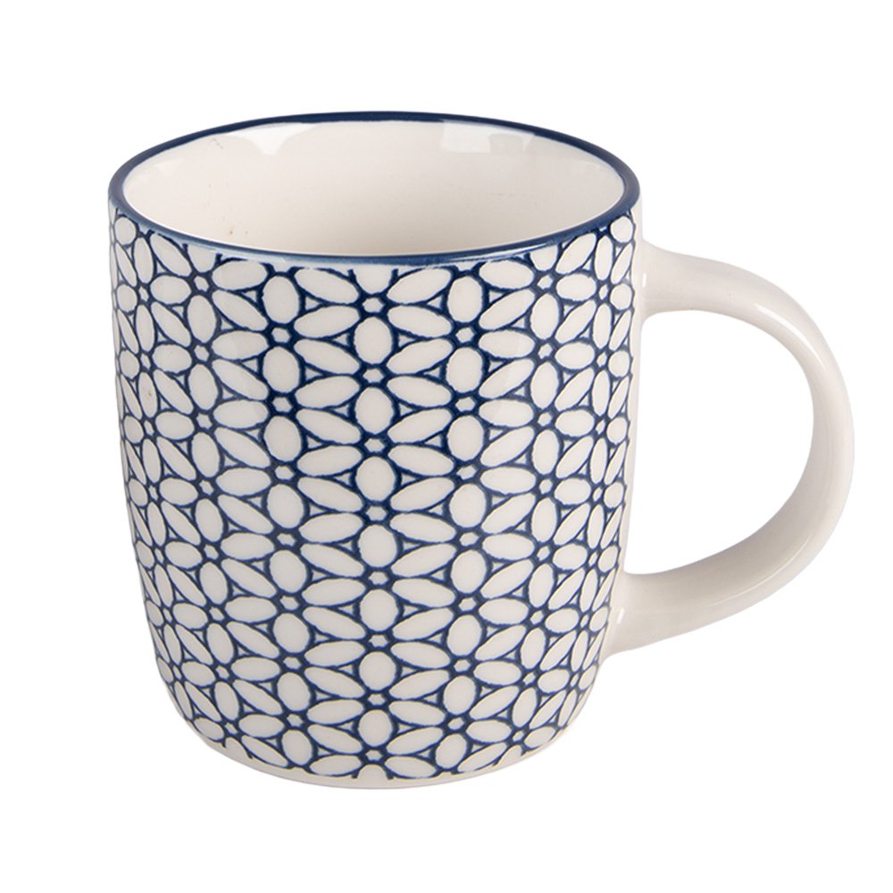 Mug Lot de 4 300 ml Porcelaine Blanche