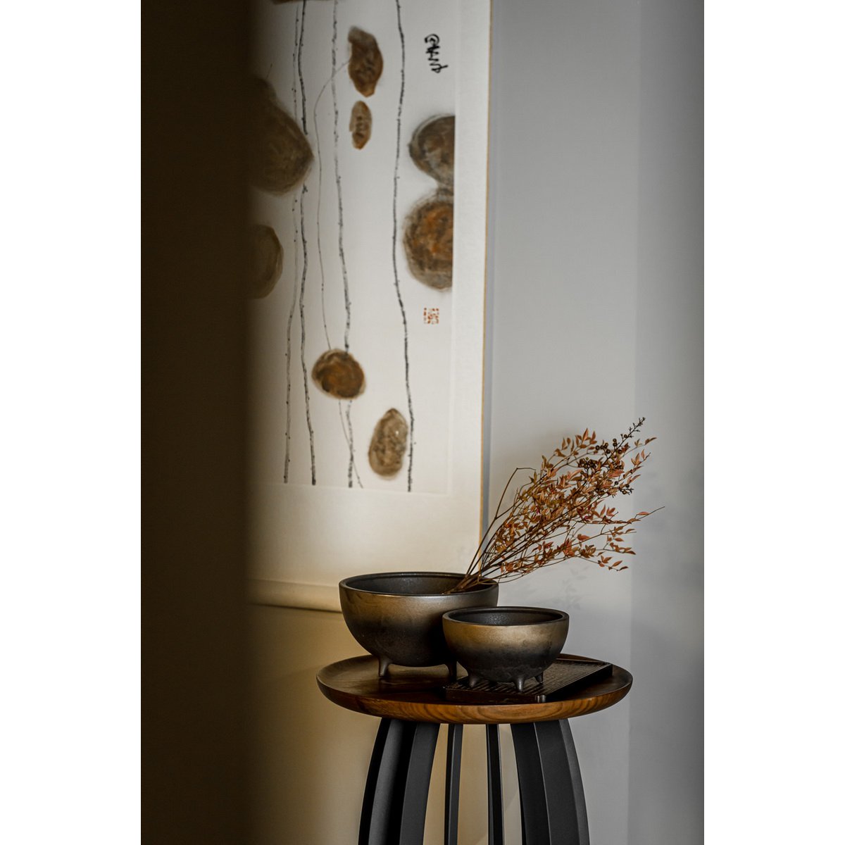 Nouveau grand bol moderne en céramique glob East + West, OTA10BB