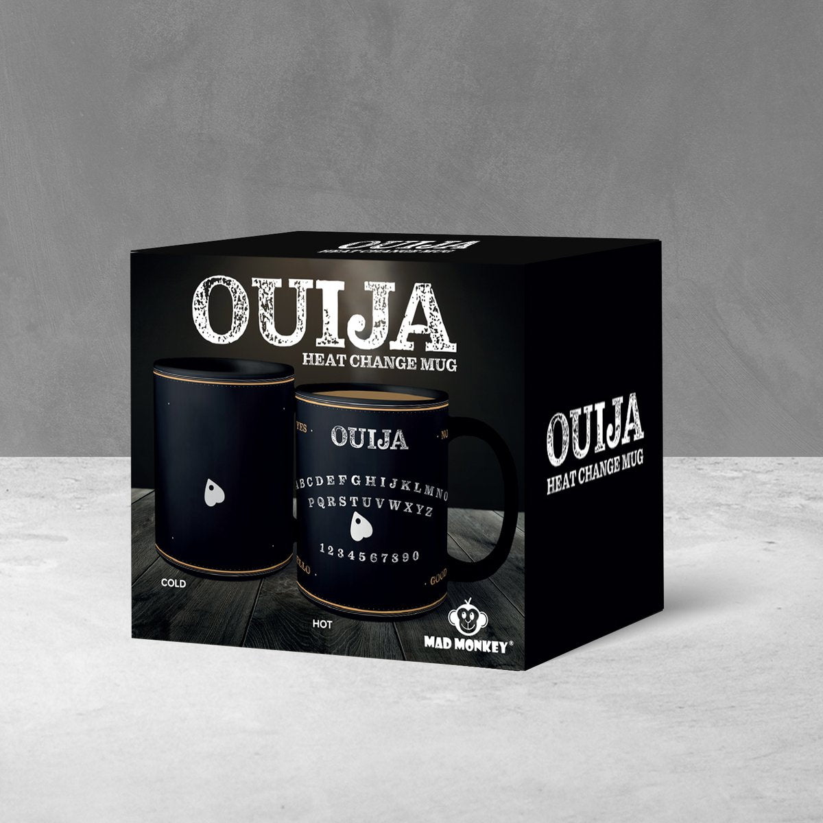 Mad Monkey - Tasse "Ouija" - avec changement de couleur