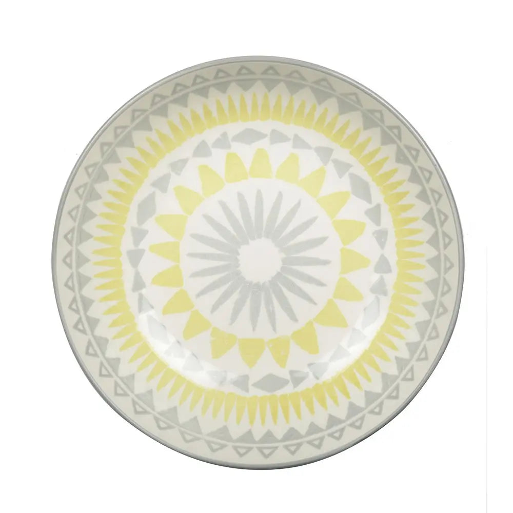 Assiette creuse jaune - coachella AULICA