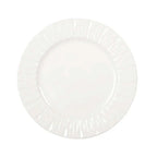 Assiette plate blanche Lilia 26.5x26.5x2.3cm AULICA